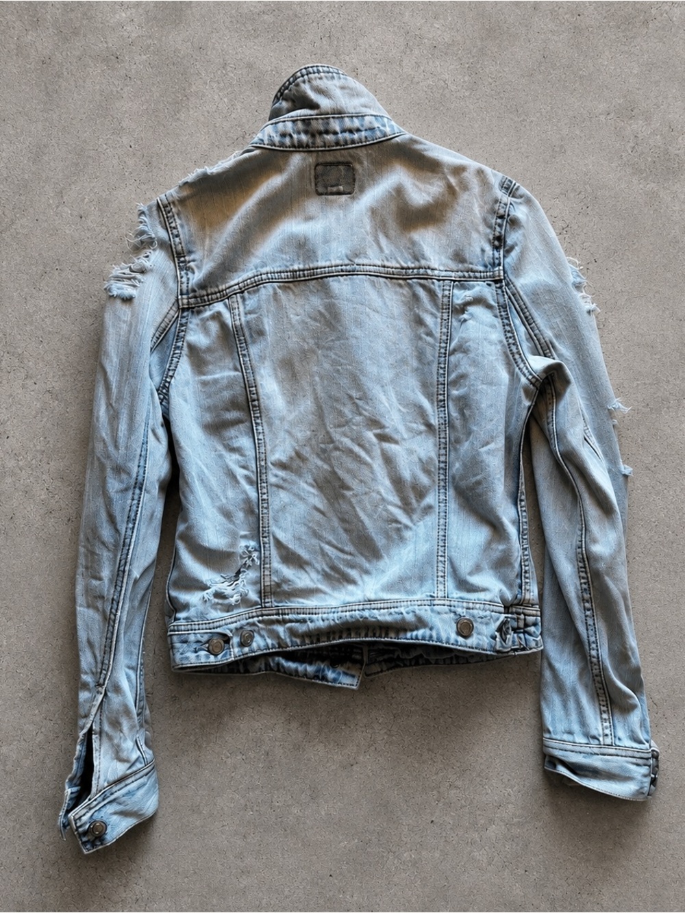 Distressed Denim Jacket - Picture 2 of 2